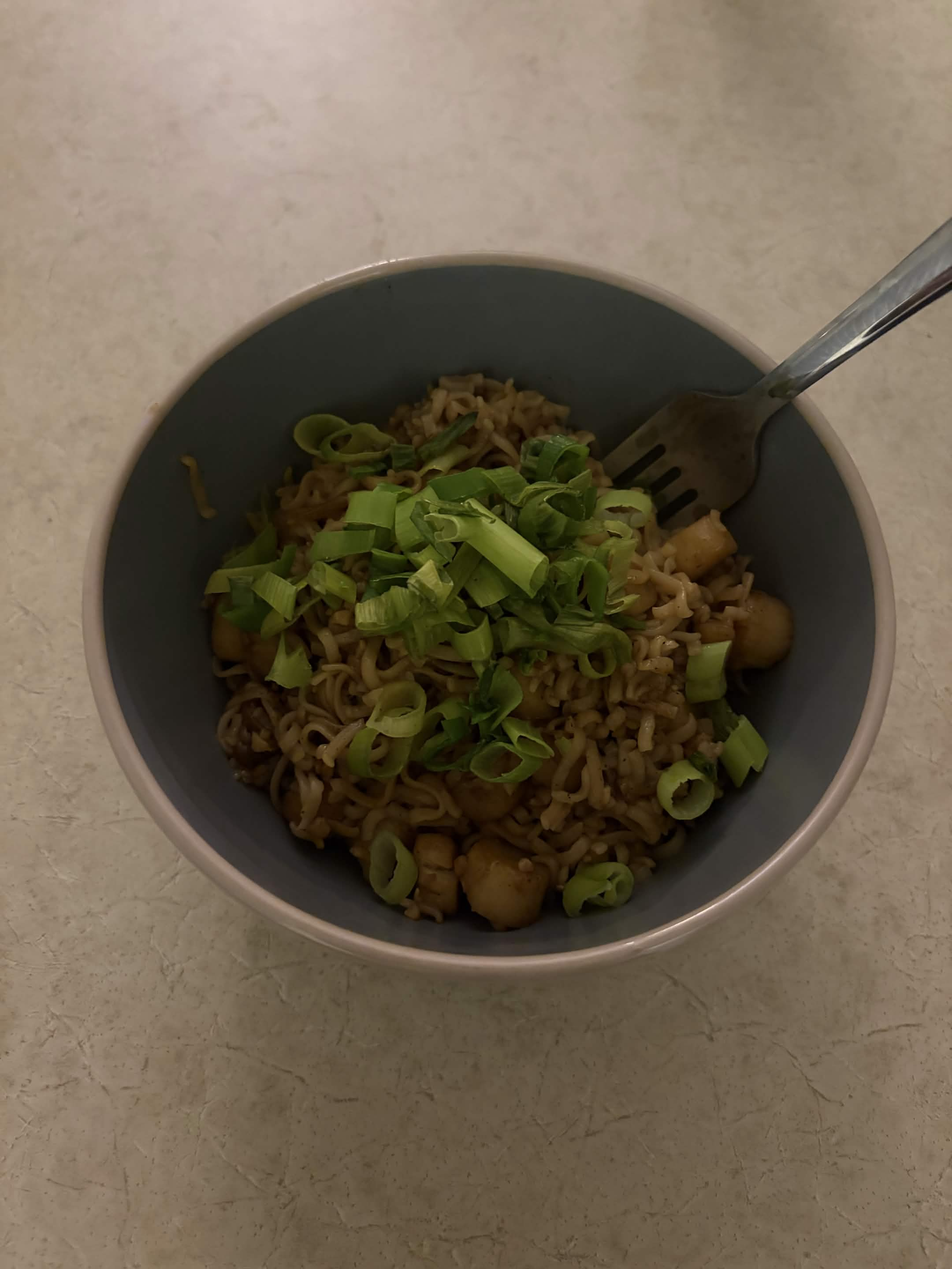 Hoisin Garlic Noodles with scallops
